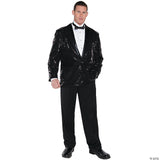Men's Sequin Black Jacket