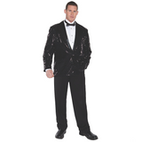 Men's Sequin Black Jacket