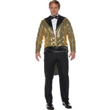 Classy Sequin Tailcoat for Adults Perfect for Formal Events and 1920's Theme Parties