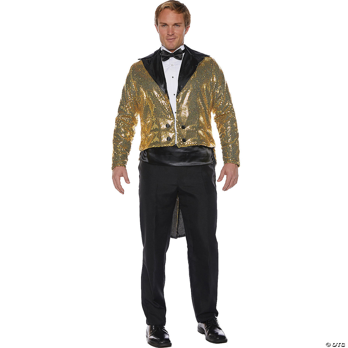 SEQUIN TAILCOAT ADULT GOLD