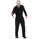 BOILER SUIT ADULT BLACK