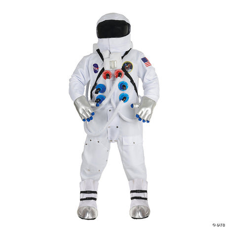 Realistic Astronaut DLX Suit White for Halloween Events and Space-Themed Parties