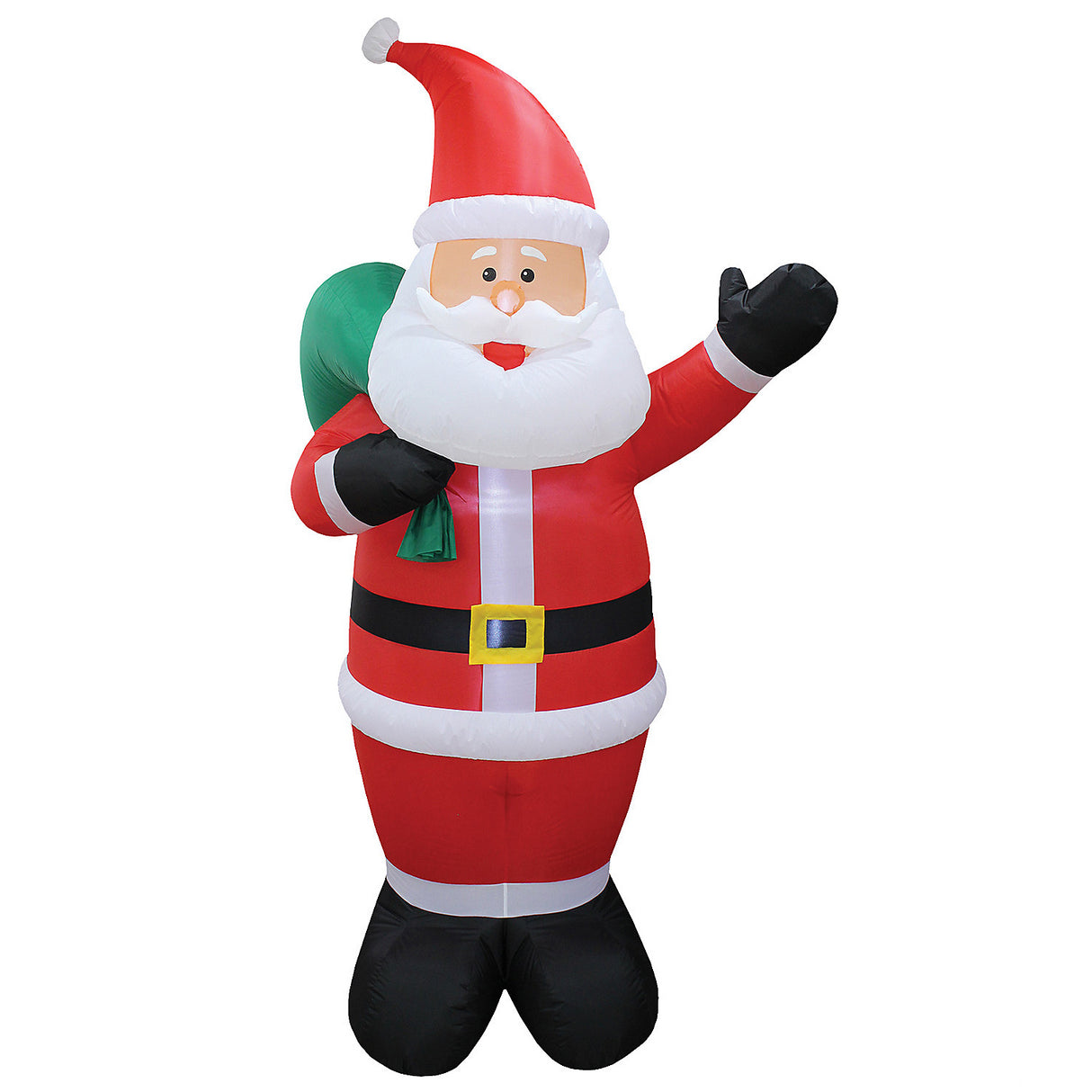 Inflatable 8 FT High Santa Decoration for Christmas Parties and Holiday Cheer