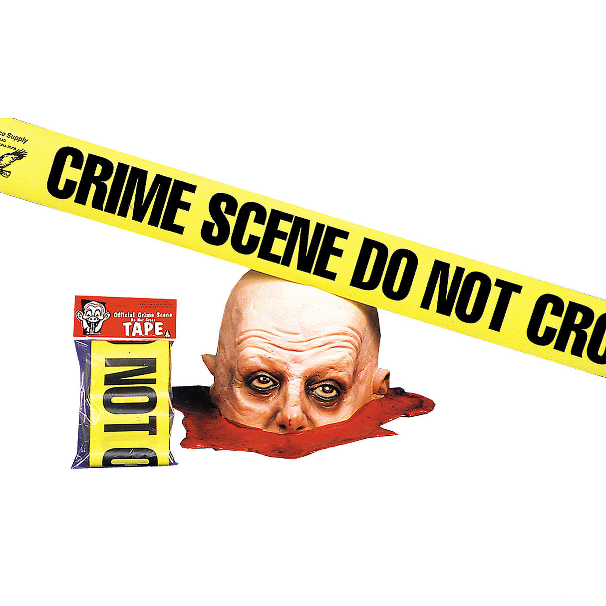 Authentic Crime Scene Tape Do Not Cross for Halloween Party Decorations and Haunted House Décor