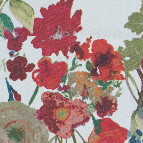 Cotton Poplin Panel - White Floral Band - Promenade au Pavot Print - Mood Exclusive Jacques Collection