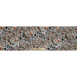 Stretch Polyester Crepe - Ivory Floral - Passing of Adonis Print - Mood Exclusive Gaia Collection