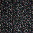 Cotton Voile - Black Floral - Peonies at Midnight Print - Mood Exclusive Botanical Collection