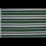 Stretch Cotton Sateen - Green and White Stripes - Aina Stripe Print - Mood Exclusive Aloha Collection
