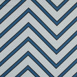 Stretch Cotton Sateen - Blue Chevrons - Mood Exclusive Hele Zig-Zag Print