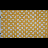 Stretch Cotton Sateen - Yellow Polka Dots - Mahina Dots Print - Mood Exclusive Aloha Collection