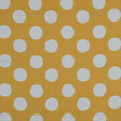 Stretch Cotton Sateen - Yellow Polka Dots - Mahina Dots Print - Mood Exclusive Aloha Collection