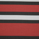 Stretch Cotton Sateen - Red and White Stripes - Mood Exclusive Aina Stripe Print