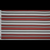 Stretch Cotton Sateen - Red and White Stripes - Mood Exclusive Aina Stripe Print