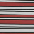 Stretch Cotton Sateen - Red and White Stripes - Mood Exclusive Aina Stripe Print