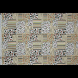 Cotton Voile - Yellow Floral Patchwork - Tulsi's Worship Print - Mood Exclusive Surya Collection