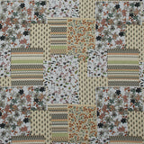 Cotton Voile - Yellow Floral Patchwork - Tulsi's Worship Print - Mood Exclusive Surya Collection