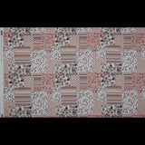 Cotton Voile - Pink Floral Patchwork - Tulsi's Worship Print - Mood Exclusive Surya Collection