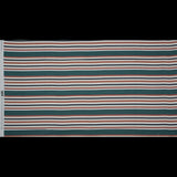 Cotton Voile - Green and Brown Stripes - Reverence of Youth Print - Mood Exclusive Key Largo Collection