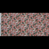 Cotton Voile - Salmon Flamingos and Leaves - Balance of Unity Print - Mood Exclusive Key Largo Collection