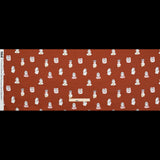 Stretch Cotton Sateen - Rust Faces - Run the World Print - Mood Exclusive Harvest Collection