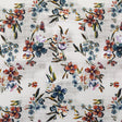 Stretch Cotton Sateen - Off-White FLoral - New Americana Print - Mood Exclusive Harvest Collection