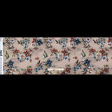 Stretch Cotton Sateen - Beige Floral - New Americana Print - Mood Exclusive Harvest Collection