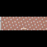 Cotton Voile - Burnt Salmon Faces - Run the World Print - Mood Exclusive Harvest Collection