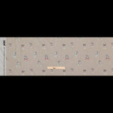 Cotton Voile - Beige Faces - Run the World Print - Mood Exclusive Harvest Collection