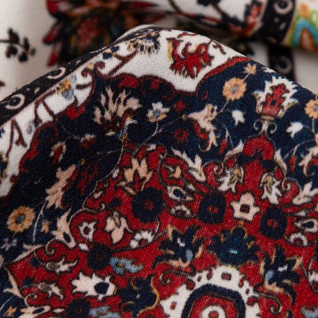 Stretch Polyester Crepe - Floral Patchwork - Ardent Love Print - Mood Exclusive Kenko Collection