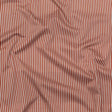 Stretch Cotton Sateen - Red and White Stripes - Evening Draws In Print - Mood Exclusive Kenko Collection