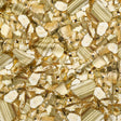 Stretch Cotton Sateen - Gold Rock Fragments - Conversation in Fragments Print - Mood Exclusive Kenko Collection