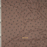 Cotton Voile - Taupe Hot Air Balloons - The Appointment Kept Print - Mood Exclusive Crow Collection