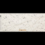 Cotton Voile - White Stars and Moons - Garde Chasse Print - Mood Exclusive Crow Collection