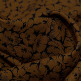 Stretch Polyester Crepe - Dijon Floral - Poppy Paradise Print - Mood Exclusive Serengeti Collection