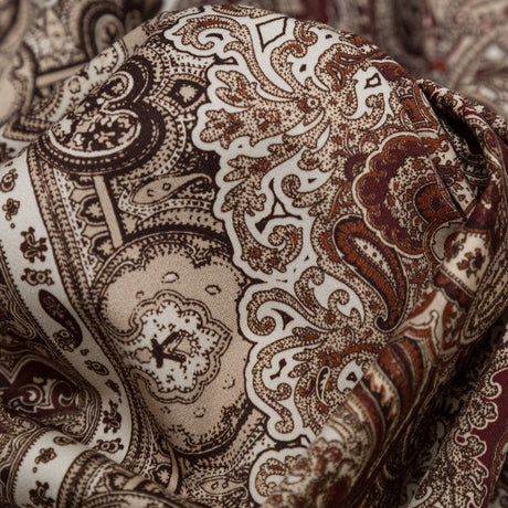 Stretch Cotton Sateen - Bandana Patchwork - Majestic Medley Print - Mood Exclusive Serengeti Collection
