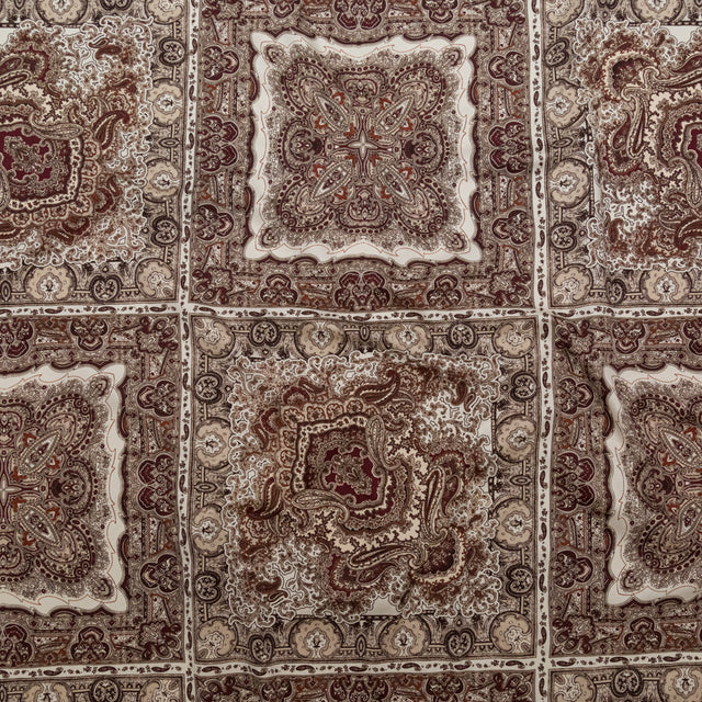 Stretch Cotton Sateen - Bandana Patchwork - Majestic Medley Print - Mood Exclusive Serengeti Collection