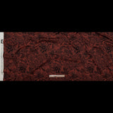 Stretch Cotton Sateen - Brown and Black Floral - Ephemeral Flora Print - Mood Exclusive Serengeti Collection