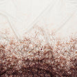 Stretch Cotton Sateen Panel - Brown Tree Branches - Celestial Canopy Print - Mood Exclusive Serengeti Collection