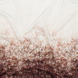 Stretch Cotton Sateen Panel - Brown Tree Branches - Celestial Canopy Print - Mood Exclusive Serengeti Collection