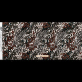 Cotton Voile - Green and Brown Animal Spots - Guerrilla Safari Print - Mood Exclusive Serengeti Collection
