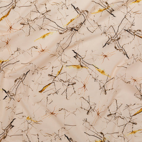 Cotton Voile - Pale Pink Abstract - Fragmented Impressions Print - Mood Exclusive Serengeti Collection