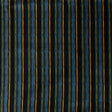 Stretch Cotton Sateen - Navy and Blue Stripes - Linear Transcendence Print - Mood Exclusive Tumunyana Collection