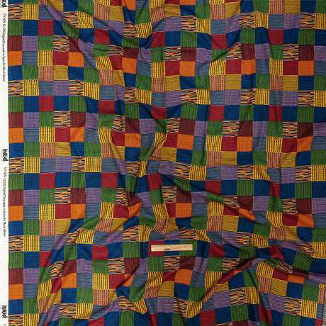 Mood Exclusive Palladian Patchwork Linen and Rayon Woven