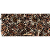 Rayon Challis - Beige and Black Leopard Spots - Animato Print - Mood Exclusive Viso Collection