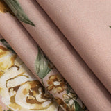 Cotton Voile - Pink, Yellow and White Rose Sprays - Bella Verona Print - Mood Exclusive Viso Collection