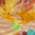 Cotton Voile - Rainbow Painterly Abstract - Fresco Print - Mood Exclusive Viso Collection
