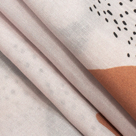 Cotton Voile - Pink and Multi Fashionable Figures - Sulla Piazza Print - Mood Exclusive Viso Collection