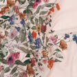 Cotton Voile - Pink and Multicolor Floral Border - Adagio Print - Mood Exclusive Viso Collection