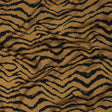 Rayon Challis - Orange Tiger Stripes - Genus Panthera Print - Mood Exclusive Rio Collection