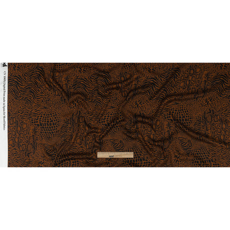 Rayon Challis - Animal Print Patchwork - Untamed Masquerade Print - Mood Exclusive Rio Collection